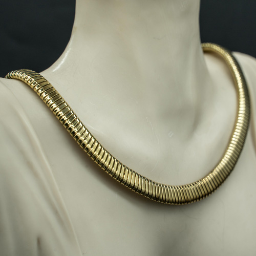 Collana Jasmine - Collana a tubogas lucido